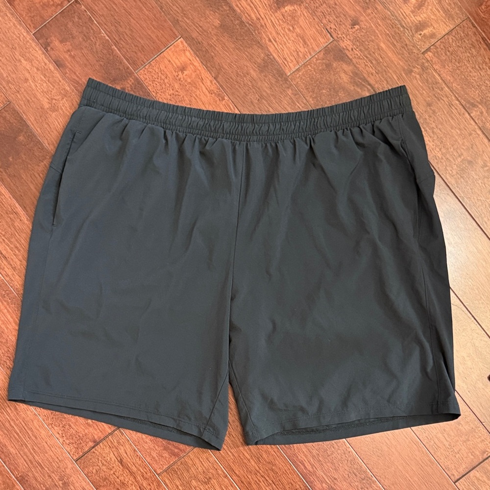 Zella Black loose Fit Pockets Elastic Waist Athletic Shorts 2XL